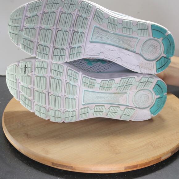 Under armour Charged Low Size 10.5 Womens 008691 Gray Blue Running Sneakers - Picture 6 of 8